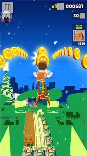 地铁跑酷迷你世界版  v3.5.0
