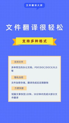 文件翻译大师  v1.0