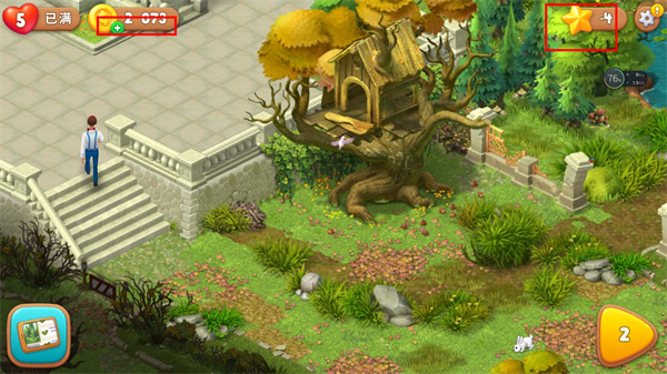 梦幻花园破解版无限星无限金币版2023下载