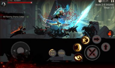 死亡之影黑暗骑士火柴人战斗游戏中文最新版  v5.0.1