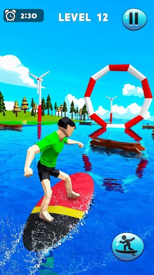 疯狂河冲浪者3d v1.0