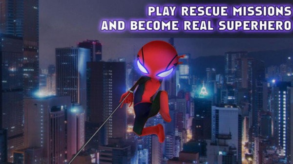 火柴人绳索蜘蛛战士 v1.0.0