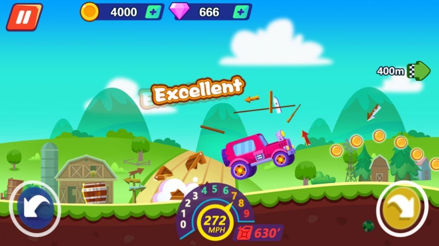 极限山地飙车游戏