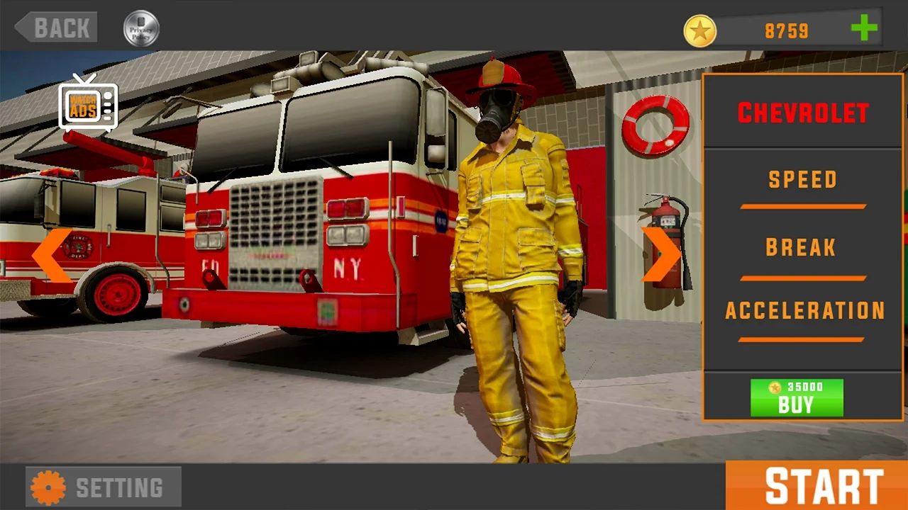 Fire Truck Simulator游戏安卓版  v5.4.4