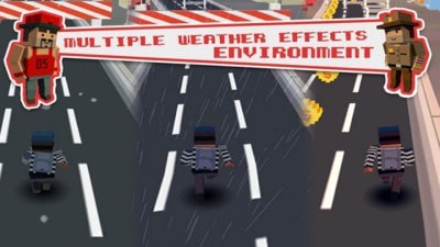 像素公路跑酷 v1.0