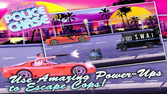 迈阿密警方追逐 Miami Police Chase Street Racing Exotic Nitro Car Getaway v3.1.5