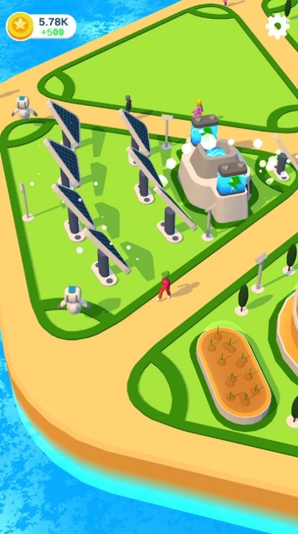 悬空城放置游戏安卓版（Floating City Idle）图片1