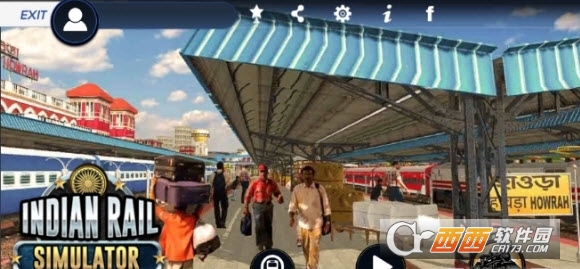 Indian Train Simulator Free 2018(印度火车模拟器2018)截图2