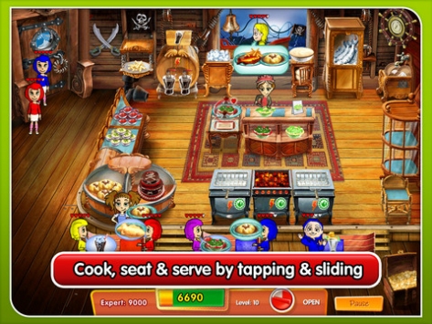 美女厨房HD Cooking Dash Thrills and Spills HD v3.2.5
