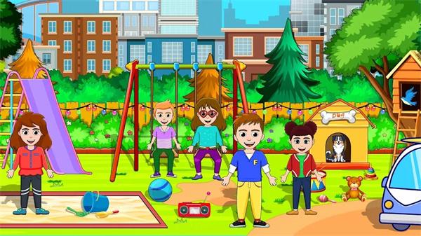 我的家庭小镇娃娃屋