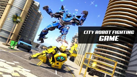 飞行警察豪华轿车机器人