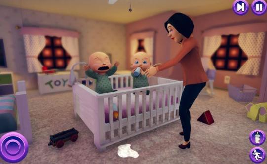 新生双胞胎婴儿  V 1.0