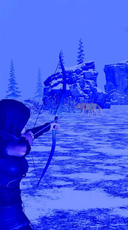 弓箭手攻击动物狩猎游戏