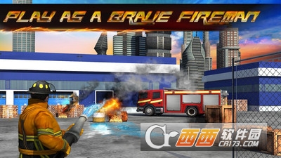 城市英雄消防员游戏