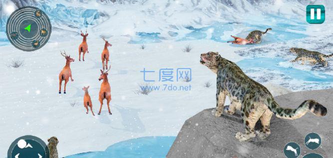 雪地雪豹模拟器中文版
