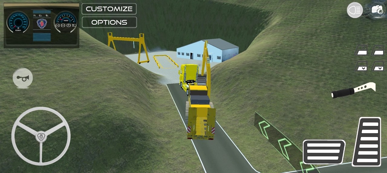 危险的道路卡车司机游戏中文版(Dangerous Roads Trucker)  v4.3.1