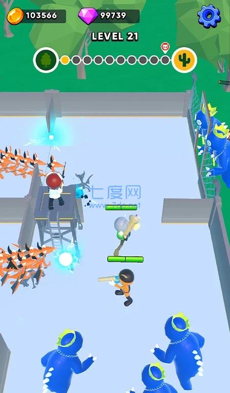 基地防御彩虹生存游戏