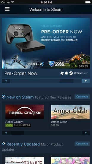 Steam中文版  v3.6.1
