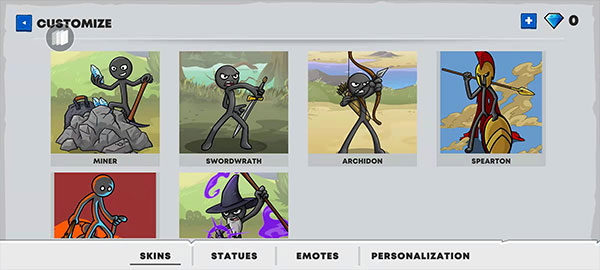 火柴人战争遗产3无限钻石版最新版