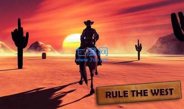 西部警长赏金狩猎西部牛仔