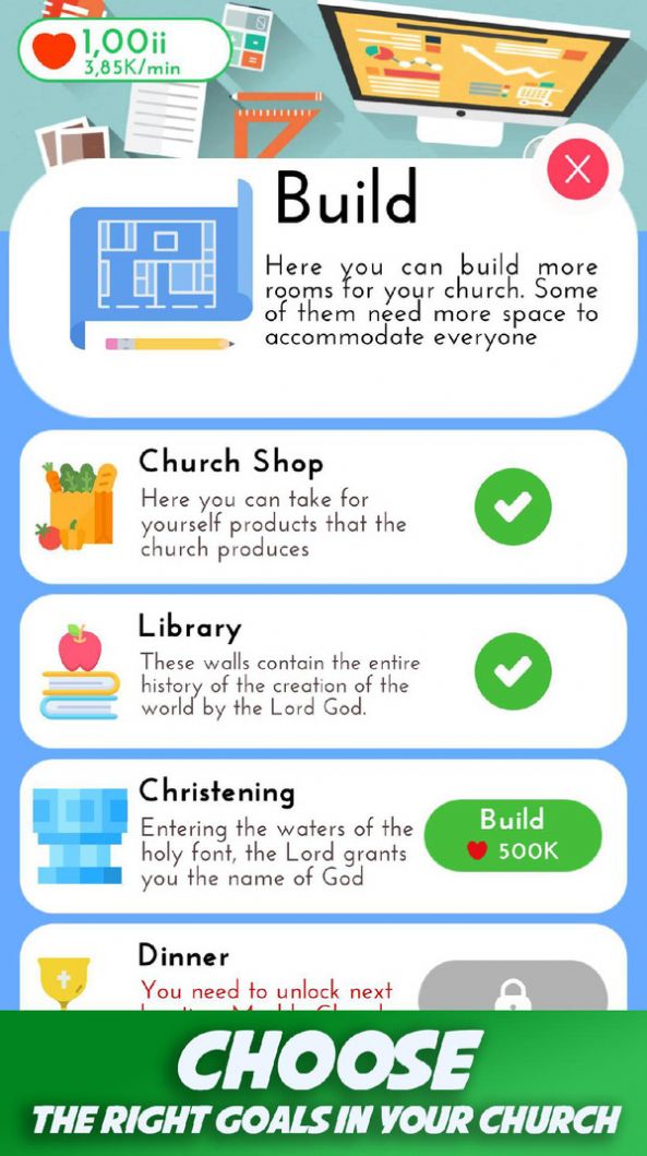 空闲教会游戏汉化中文版  v4.5.3