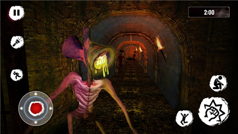 可怕的警报器头森林逃生