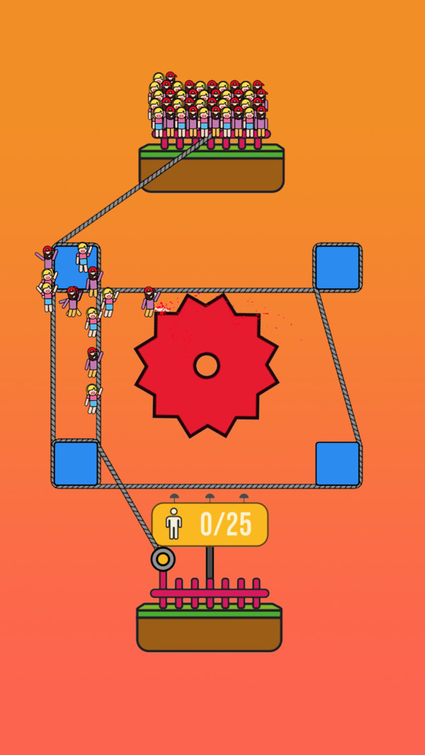 绳索救援孩子们