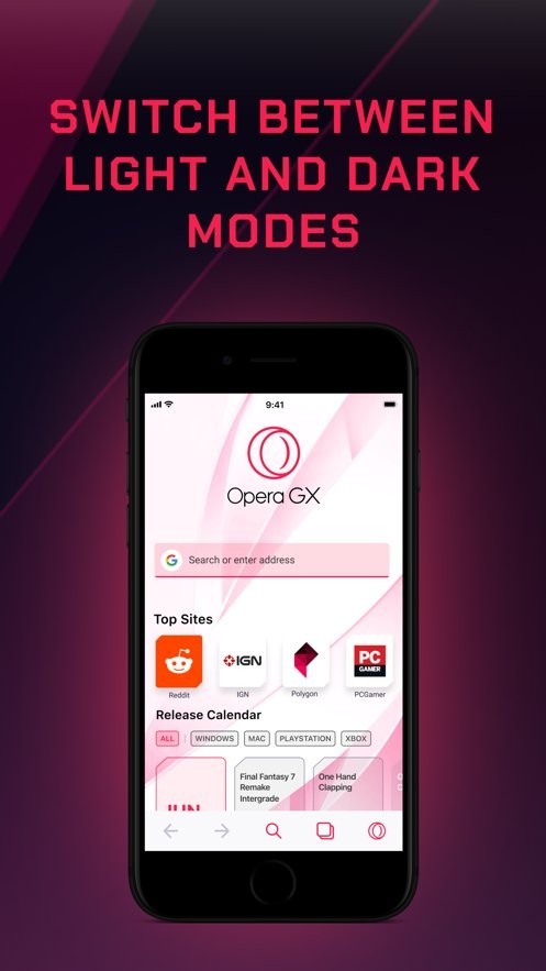 operagx浏览器  v2.0.10