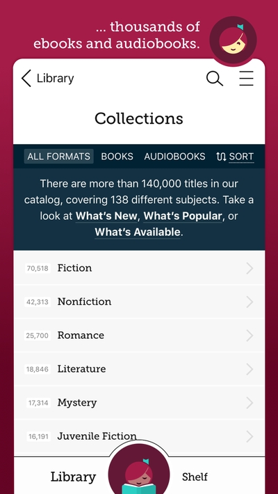 Libby图书馆软件 版本:v1.3.0