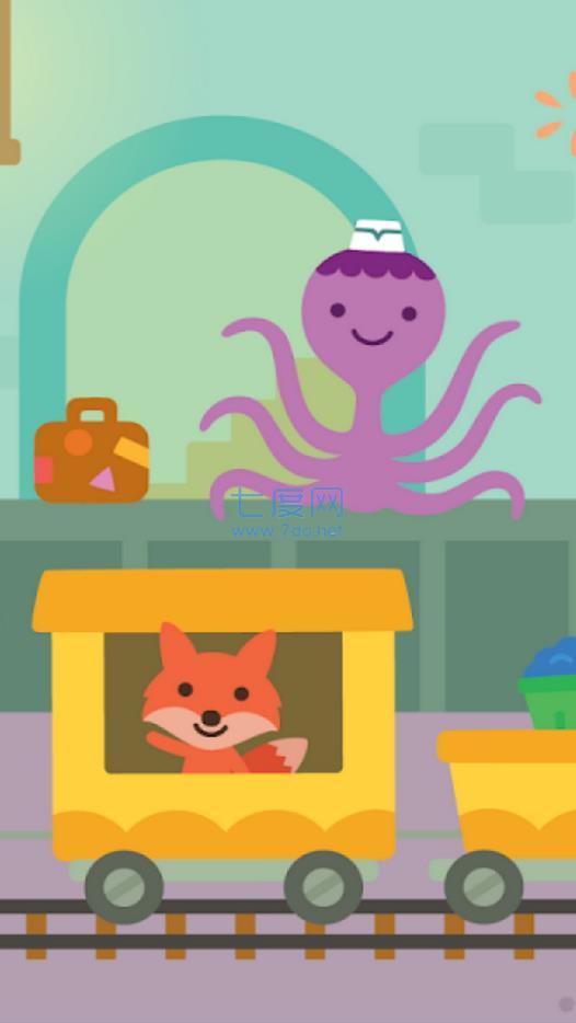 迷你火车冒险游戏