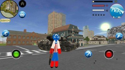 火柴人美国队长英雄 版本:v1.3