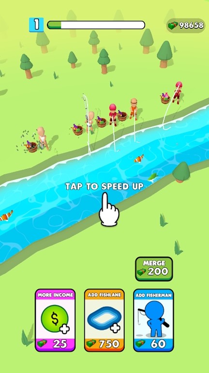 钓鱼竿圈游戏 v1.0