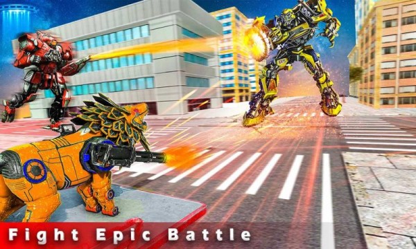 超级英雄飞狮机器人变形游戏官方安卓版  v3.4.3