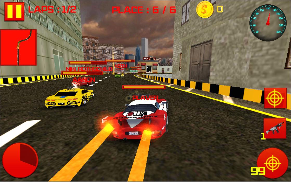 Fast Car War Race 3D(武装飞车大战) v1.2 安卓版