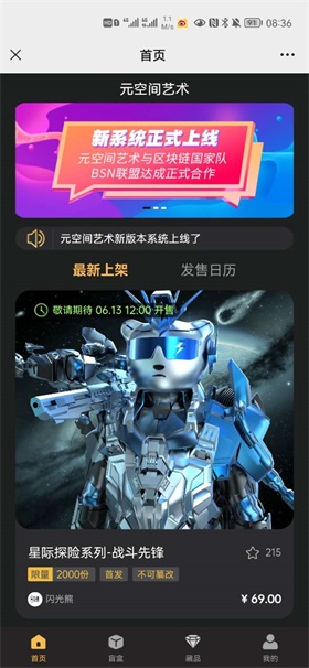 元空间艺术数字藏品截图0