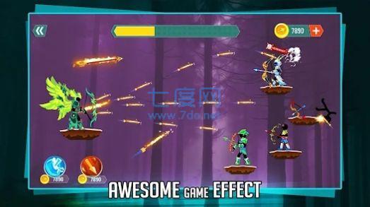 火柴射手战士弓箭射击游戏