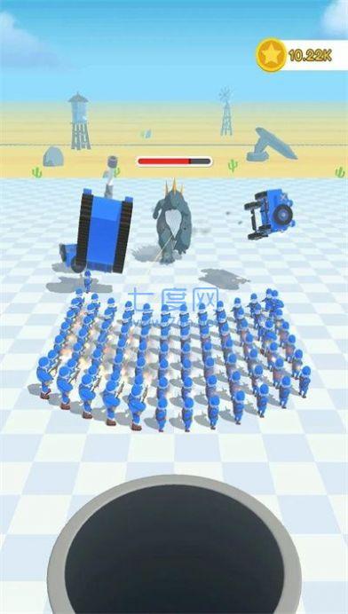 人群袭击Roller Raid