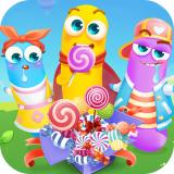 贪吃虫虫爱糖果