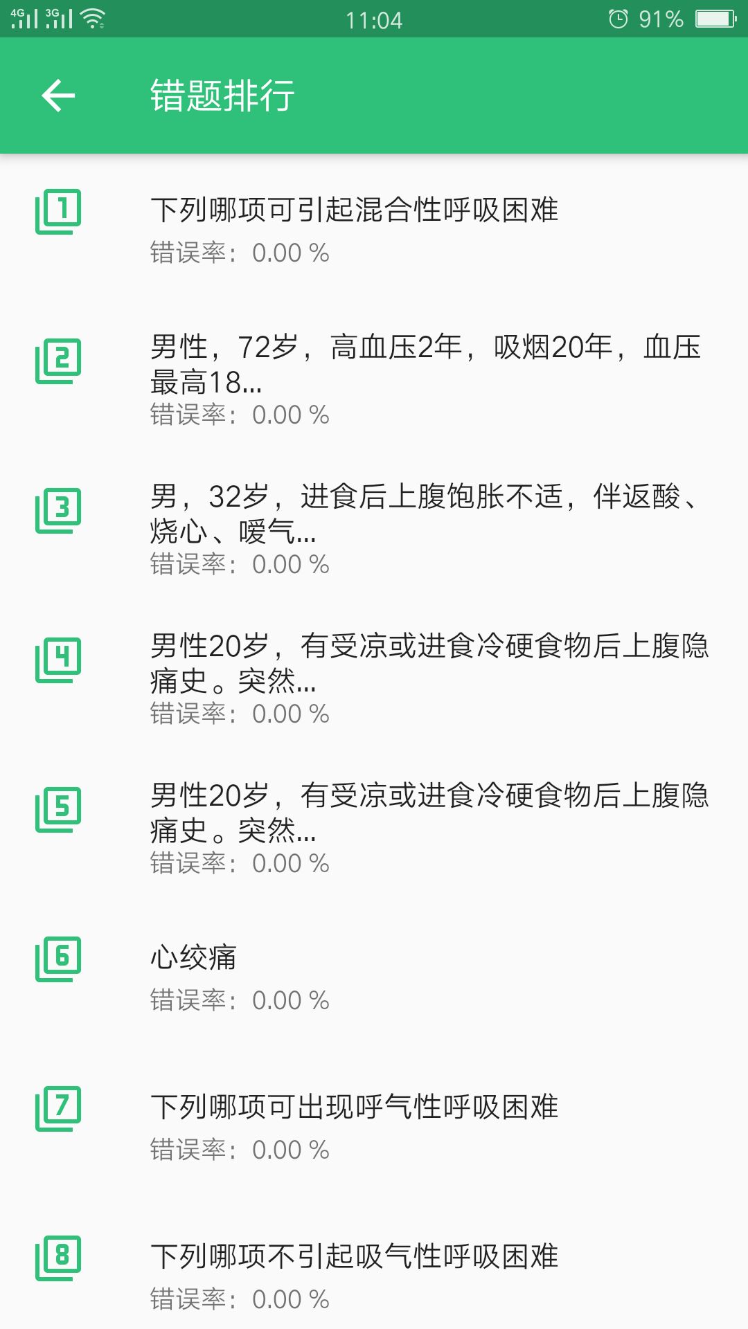 呼吸内科学中级 v2.0.5