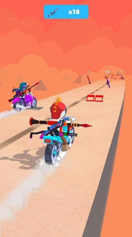 狂怒突袭者游戏安卓版（Shooting Bikes Fury Raider）  v3.2.2