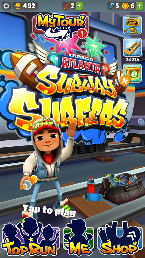 地铁跑酷亚特兰大版本 v1.98.0