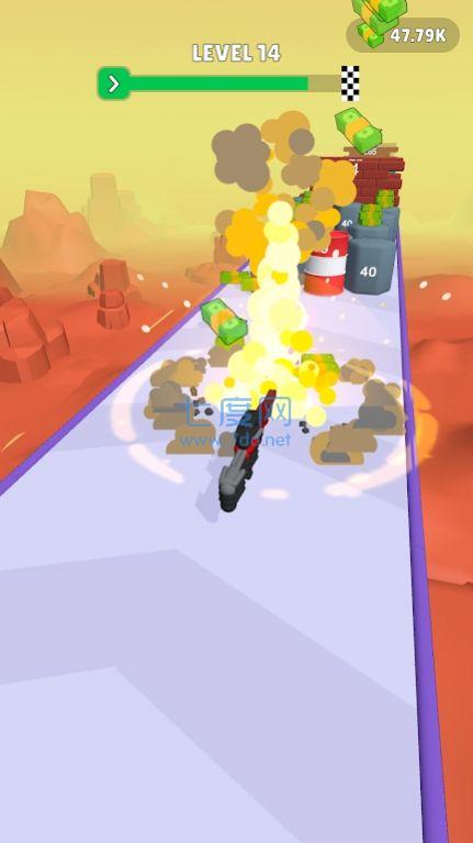 火柴人枪支转换跑游戏