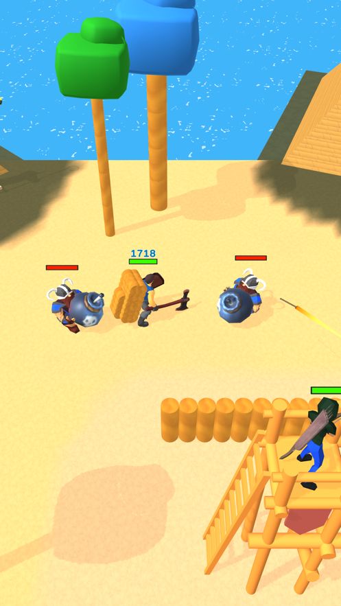 欢乐小木‪匠最新版无限木头免费金币去广告图片1