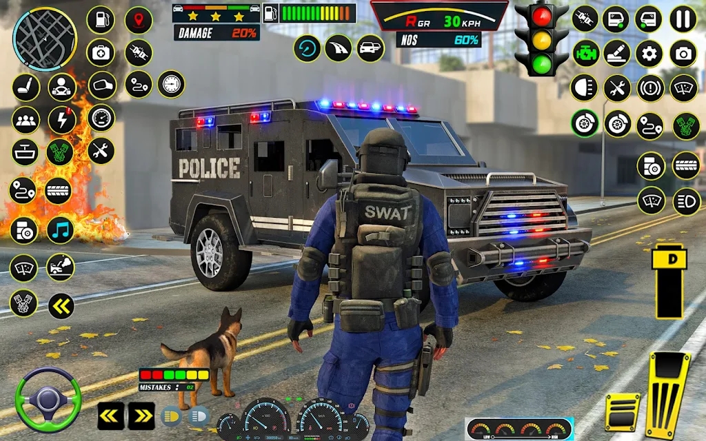 警车驾驶：警车City Police Game: Police Chase