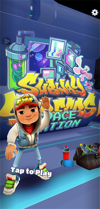 地铁跑酷太空站正版下载