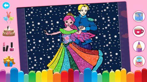 奇妙公主绘画本游戏