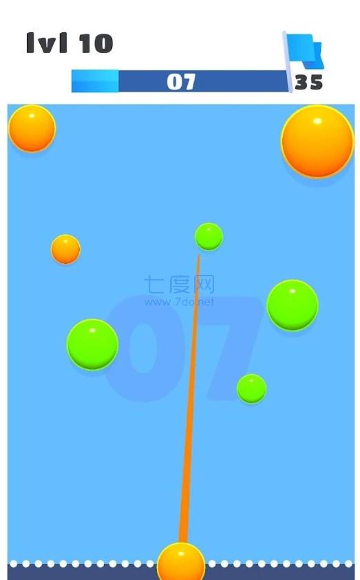 彩球碰碰消游戏