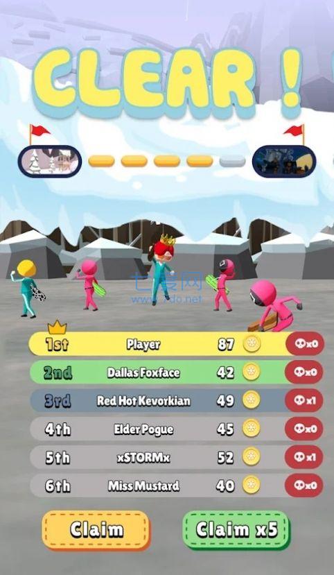 雪地竞速冬季水上公园游戏