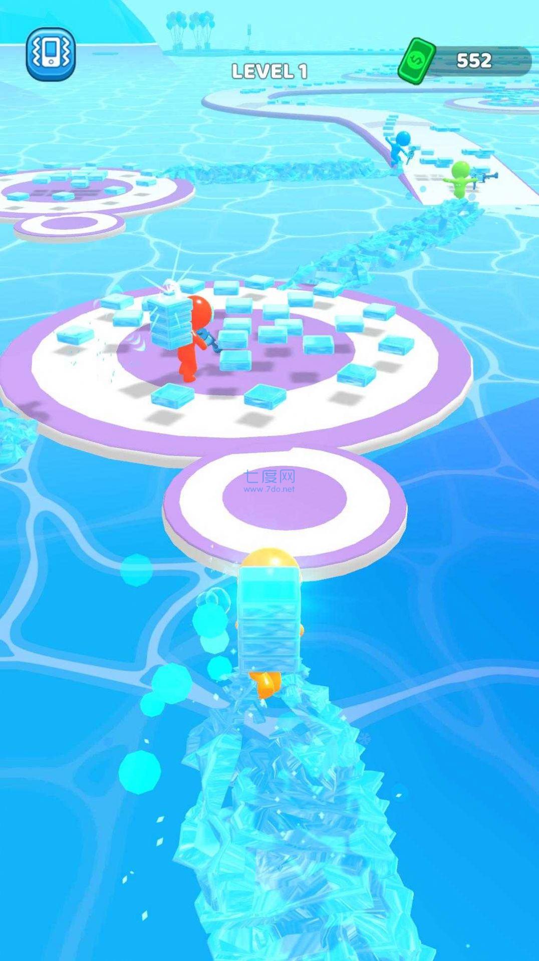 冰人冲刺奔跑游戏