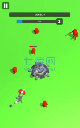 炮塔旋转防御游戏 v0.1